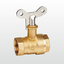 Q11F-20T 黃銅帶鎖球閥