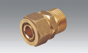 外螺紋卡套鋁塑管接頭