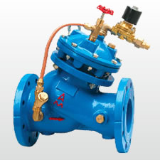 DJ745X隔膜式電磁遙控浮球閥