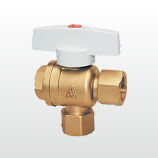 Q15F-16T 黃銅暖氣三通球閥