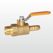 Q21F-16T 黃銅軟管接頭球閥